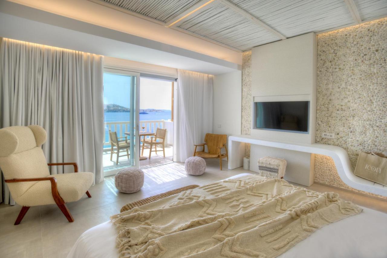 Icon Mykonos Hotel Megali Ammos  Ngoại thất bức ảnh